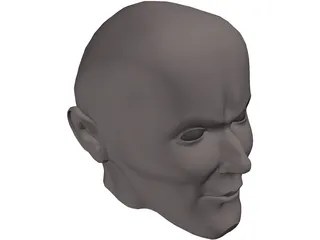 Head Man 3D Model