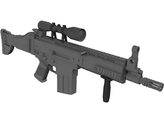 Scar-H 3D Model