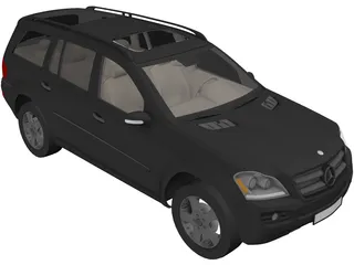 Mercedes-Benz GL-class 3D Model