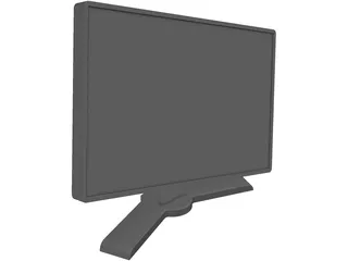 Dell 2408WFP Monitor 3D Model