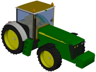 John Deere 7920 Tractor 3D Model