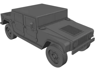 Hummer H1 3D Model