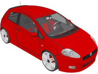 Fiat Punto 3D Model