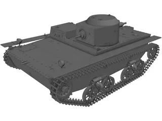 T-38 3D Model