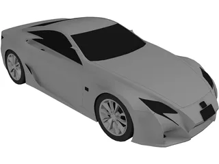 Lexus LFA 3D Model