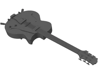 Guitar Jazz 3D Model