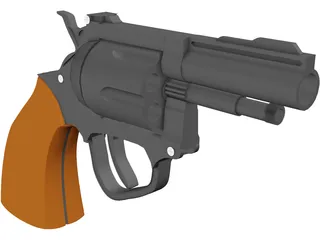 Revolver 3D Model