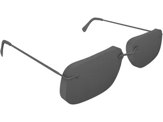 Carbon Glasses 3D Model