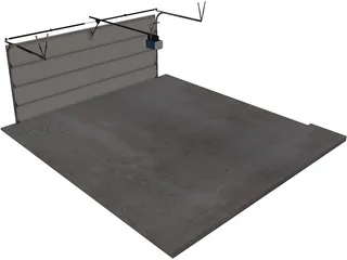 Garage Door 3D Model