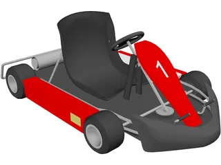 Kart 3D Model