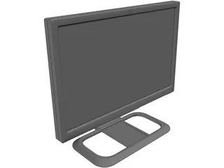 HP L1710 Monitor 3D Model