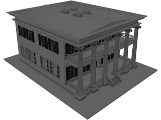 Bank 3D Model