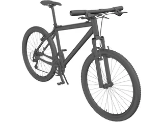 Mountain Bike 3D Model