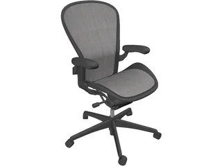 Herman Miller Aeron Chair 3D Model