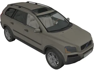 Volvo XC90 3D Model