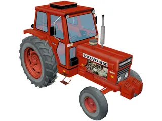 Volvo BM T650 Tractor 3D Model