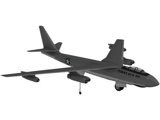 Boeing B-47 3D Model