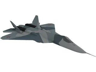 Sukhoi T-50 (2011) 3D Model