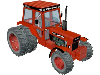 Volvo BM 2654 Tractor 3D Model