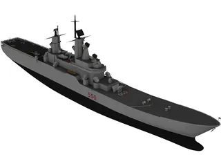 Venetto Ship 3D Model