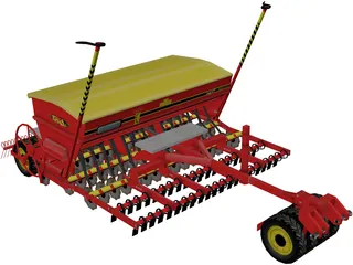 Vaderstad Rapid 400 3D Model