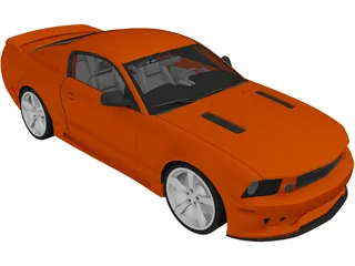 Ford Mustang Saleen S281 (2010) 3D Model