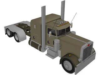 Peterbilt 359 (1976) 3D Model