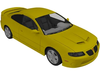 Pontiac GTO 3D Model