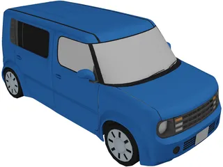 Nissan Cube 3D Model