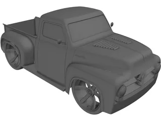 Ford F100 3D Model