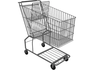 Shopping Cart 3D Model