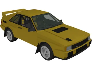 Audi Sport Quattro WRC 3D Model