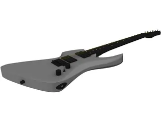 Guitar Electric 3D Model