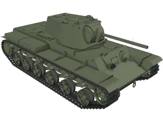 KV-1 3D Model