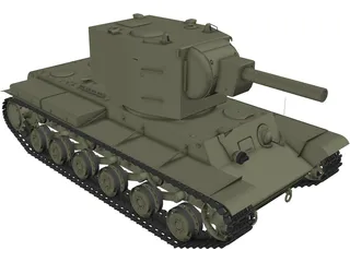 KV-2 3D Model