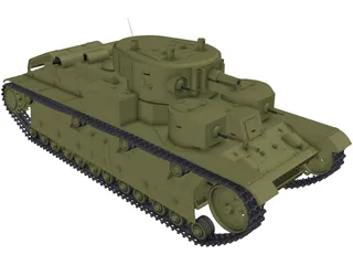 T28 3D Model