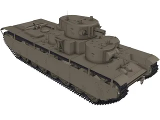 T35A 3D Model