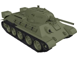 T34 (1976) 3D Model