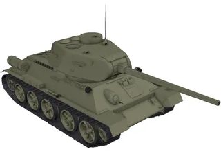 T34 (1985) 3D Model