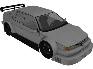 Alfa Romeo 155 V6 Ti (DTM) 3D Model