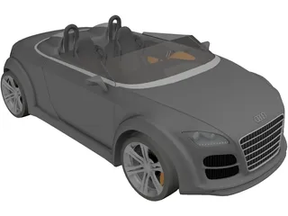 Audi TT Clubsport Quattro 3D Model