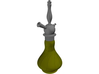 ELG Hookah 3D Model