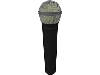 Microphone 3D Model