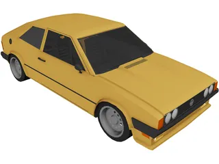 Volkswagen Scirocco GTi 3D Model