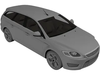 Ford Mondeo Sportbreak 3D Model