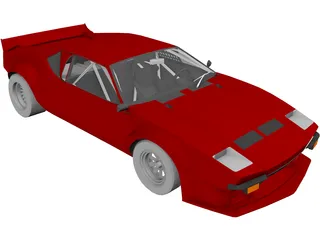 DeTomaso Pantera (1973) 3D Model