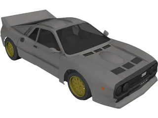 Lancia Rally 037 3D Model