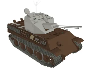 Panzer AA 3D Model