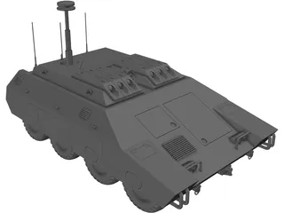 ARV Woodland Tank 3D Model