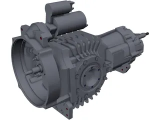 Mendeola 2D Transmission 3D Model